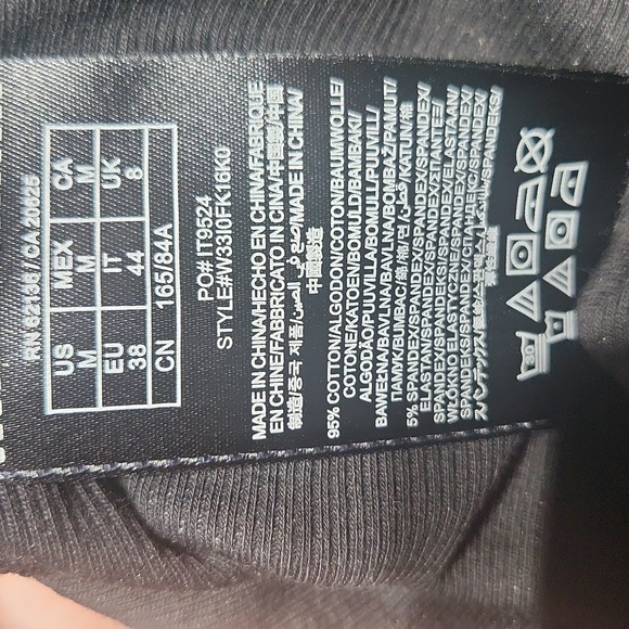 [M] GUESS Perfect Tank, Black - women NWT - Picture 6 of 6